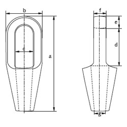 GREEN PIN® CLOSED SPELTER SOCKETS