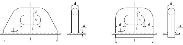 OVAL EYE PLATES