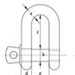 GREEN PIN® STANDARD SHACKLES