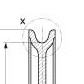 ROPE SHEAVE FOR WIRE ROPE DIN 82235