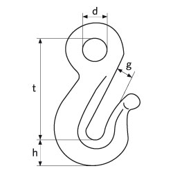 SHORTENING HOOKS WITH EYE