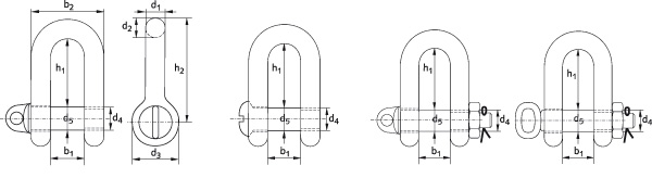 SHACKLES DIN 82101