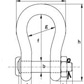 GREEN PIN® SLING SHACKLES