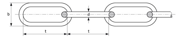 ROUND LINK CHAINS DIN 763